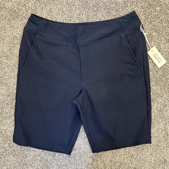 Tommy Bahama Women's Bermuda Shorts Size XS Navy Pull On Pockets 9 in Inseam NWT - Picture 4 of 14